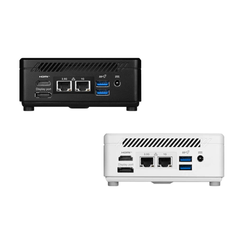 MSI MINI PC CUBI 5 1M-466BID-W3100UXX INTEL CORE 3 100U BAREBONE WHITE DDR5