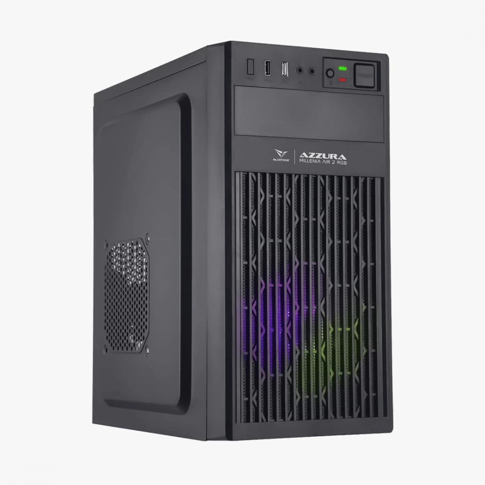 CASING ALCATROZ AZZURA MILLENIA ECO AIR 2 RGB 80 PLUS BRONZE BLACK