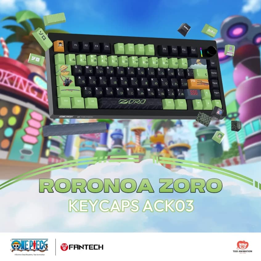 KEYBOARD FANTECH MK921 OP ZORO WHITE SWITCH