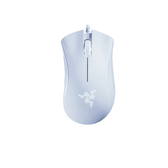 MOUSE RAZER DEATHADDER ESSENTIALS BLACK & WHITE — WHITE