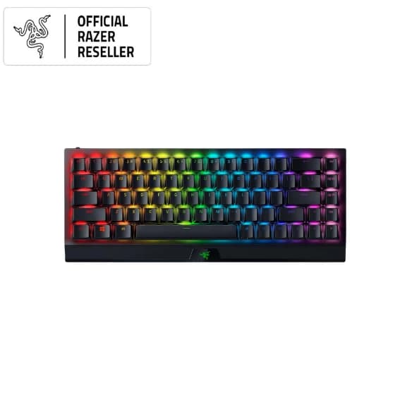 KEYBOARD RAZER BLACKWIDOW V3 MINI HYPERSPEED PHANTOM EDITION RGB