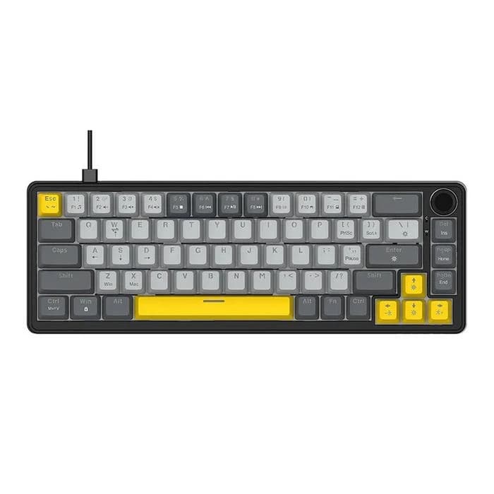 KEYBOARD AJAZZ AK690 GTS WIRED MAILLARD MC SWITCH RGB MECHANICAL KEYBOARD