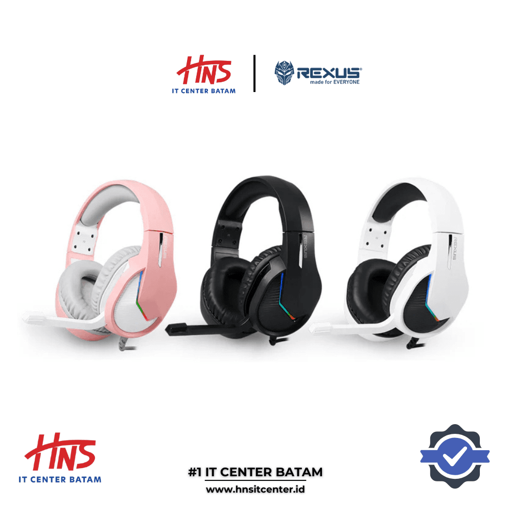 HEADSET REXUS VONIX F80 GAMING RGB