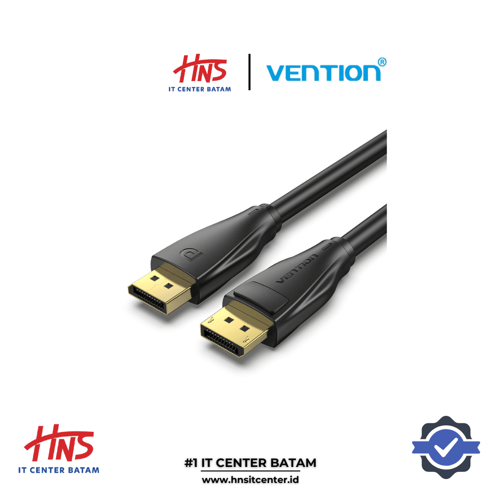 KABEL VENTION DP DISPLAY PORT MALE TO MALE 4K 8K UHD 1-5M HCD