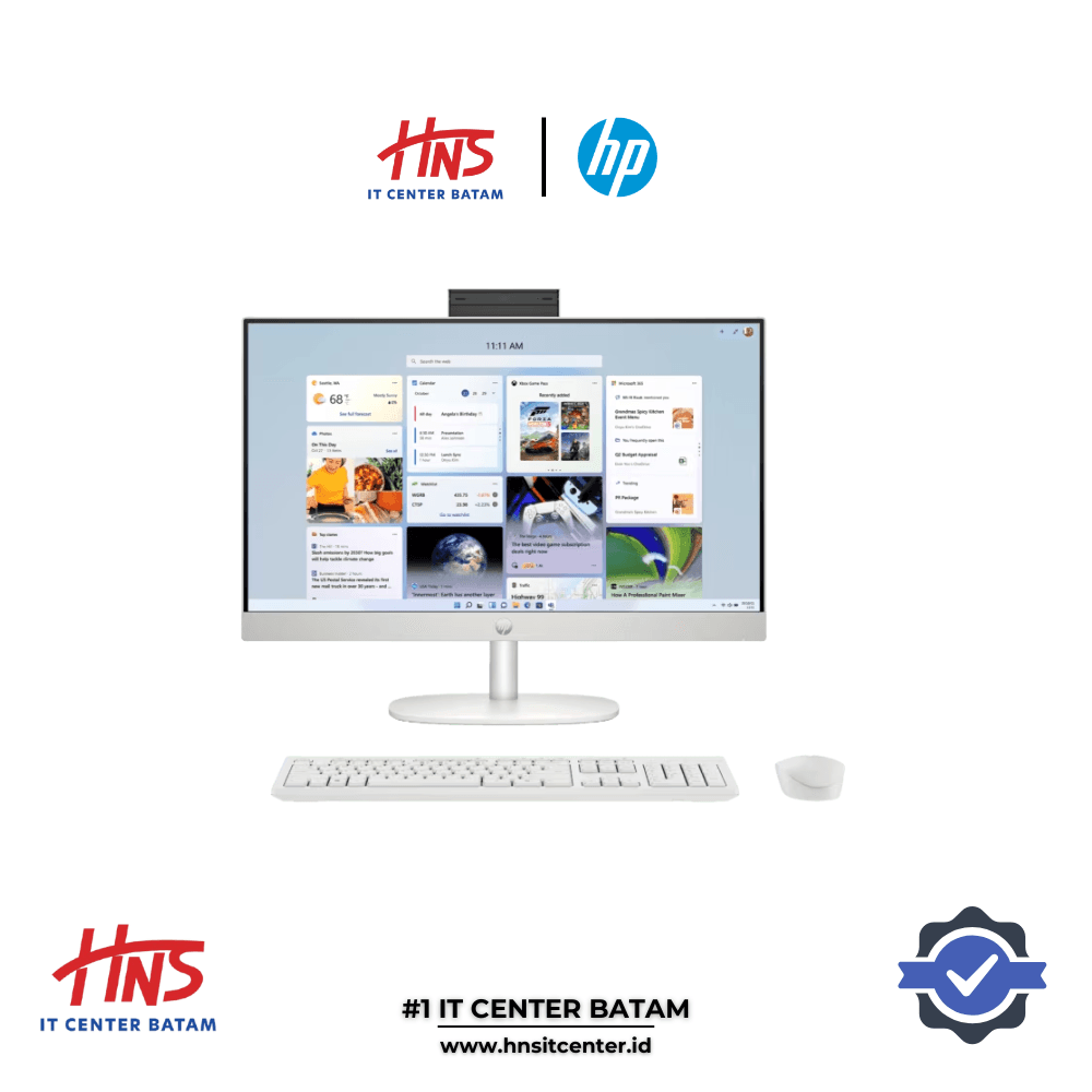 PC AIO HP 24-CR1124D ULTRA 7 155U 16GB 512GB 23.8" FHD W11 HOME OHS 2021