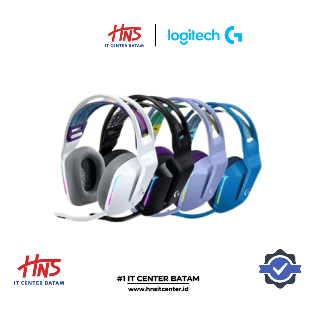 HEADSET LOGITECH G733 LIGHTSPEED RGB WIRELESS GAMING HEADSET
