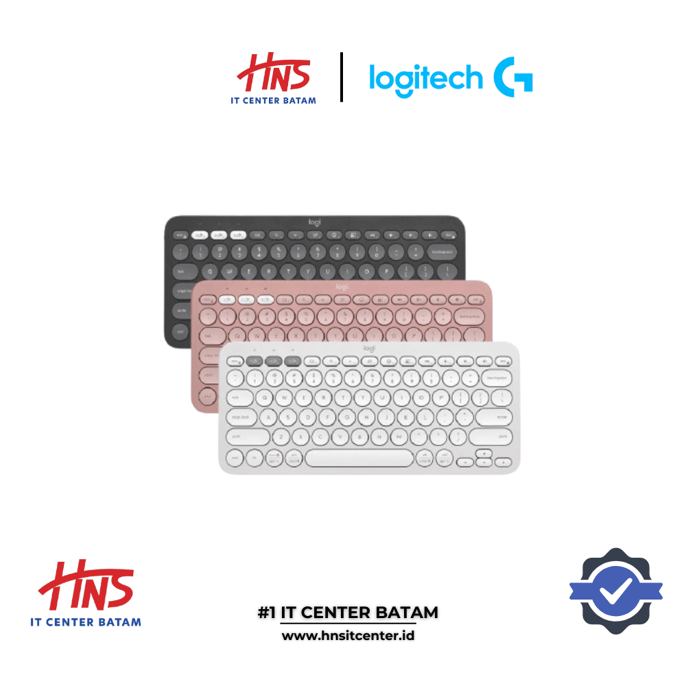 KEYBOARD LOGITECH K380S PEBBLE KEYS 2 WIRELESS BLUETOOTH MULTI DEVICE