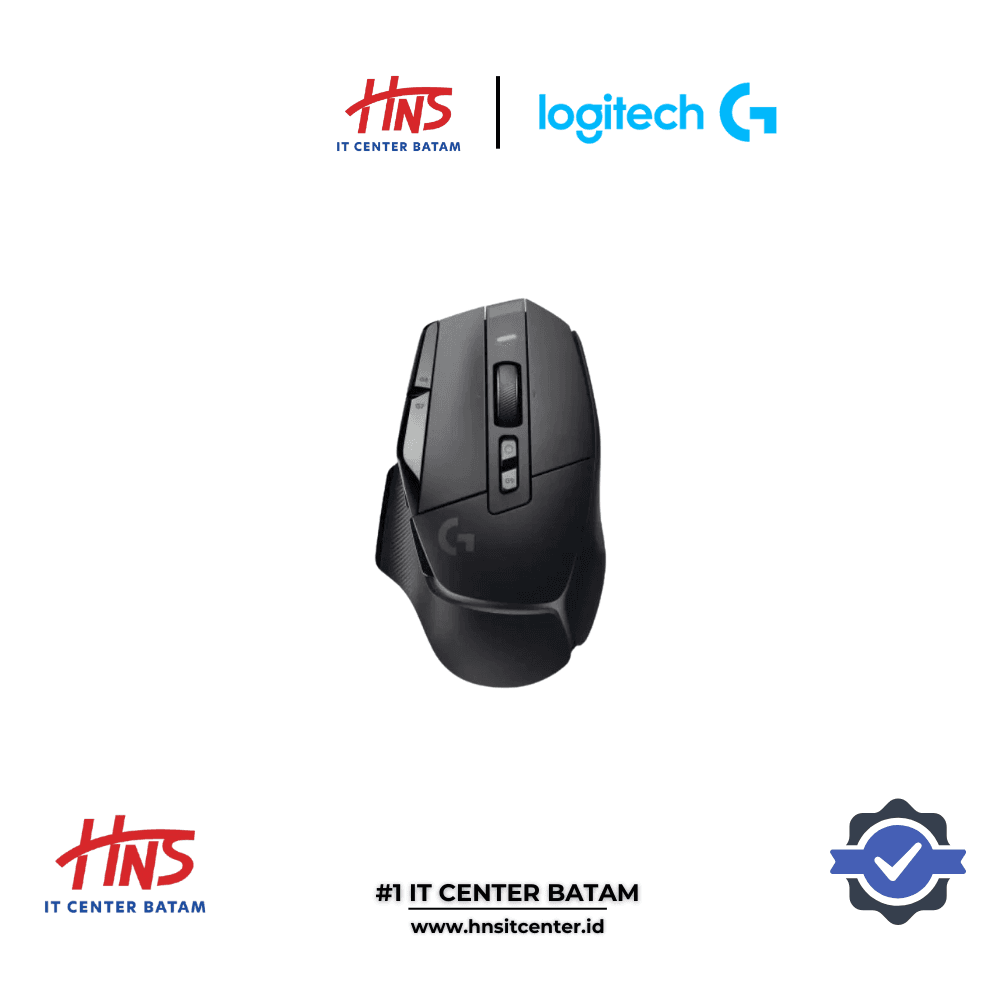 MOUSE LOGITECH G502 X LIGHTSPEED MOUSE GAMING WIRELESS HERO 25K DPI - BLACK