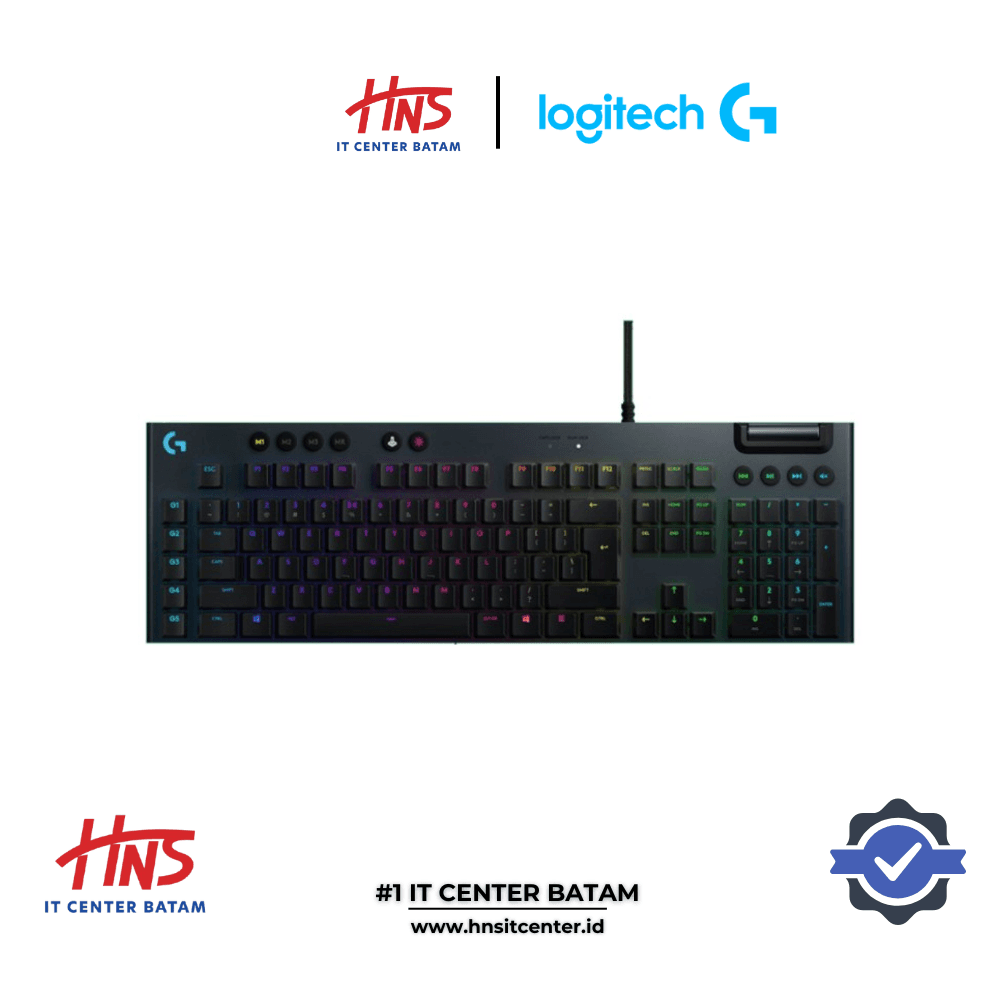 LOGITECH G813 KEYBOARD GAMING MECHANICAL LIGHTSYNC RGB ULTRA THIN