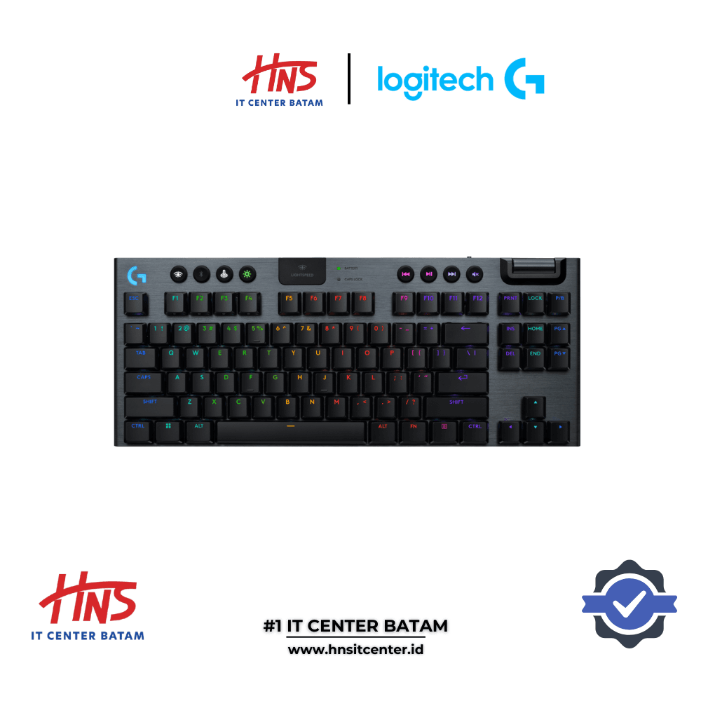 LOGITECH G915 X LIGHTSPEED TKL KEYBOARD GAMING NIRKABEL