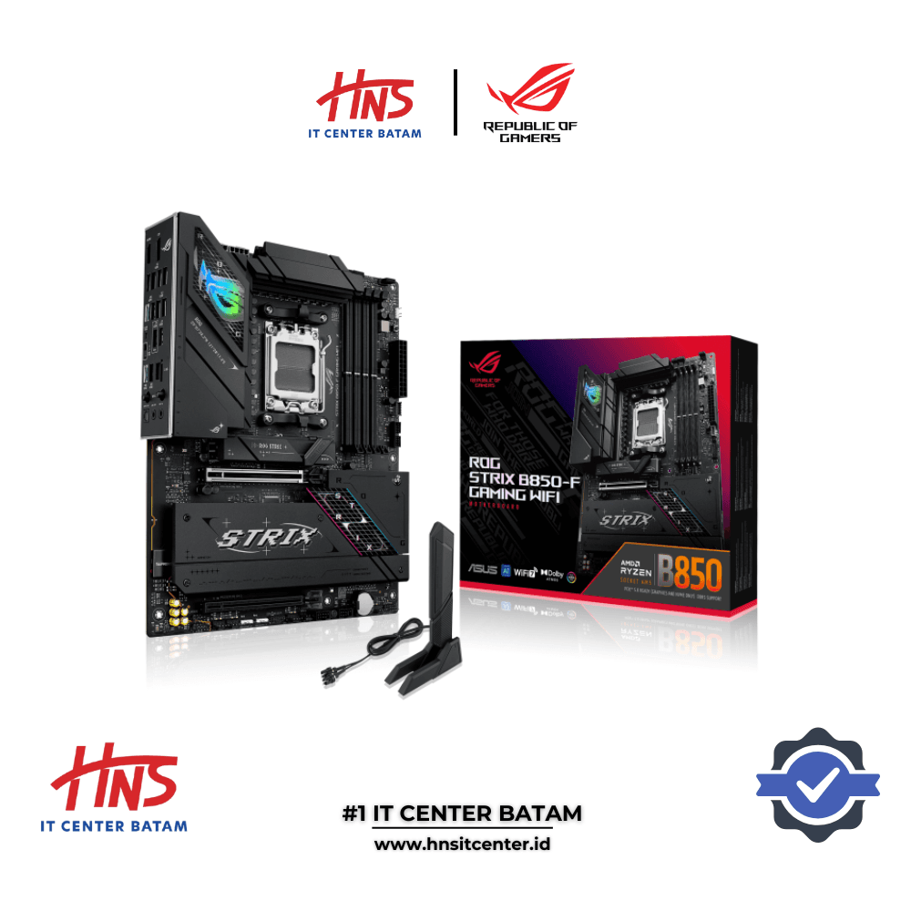 MOTHERBOARD ASUS ROG STRIX B850-F GAMING WIFI DDR5 AM5 - ATX