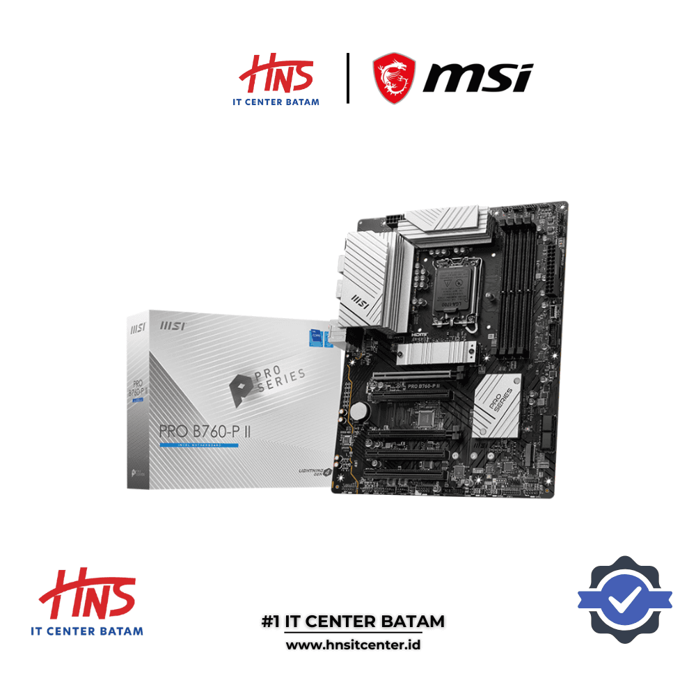 MOTHERBOARD MSI PRO B760-P II LGA1700 DDR5 - ATX