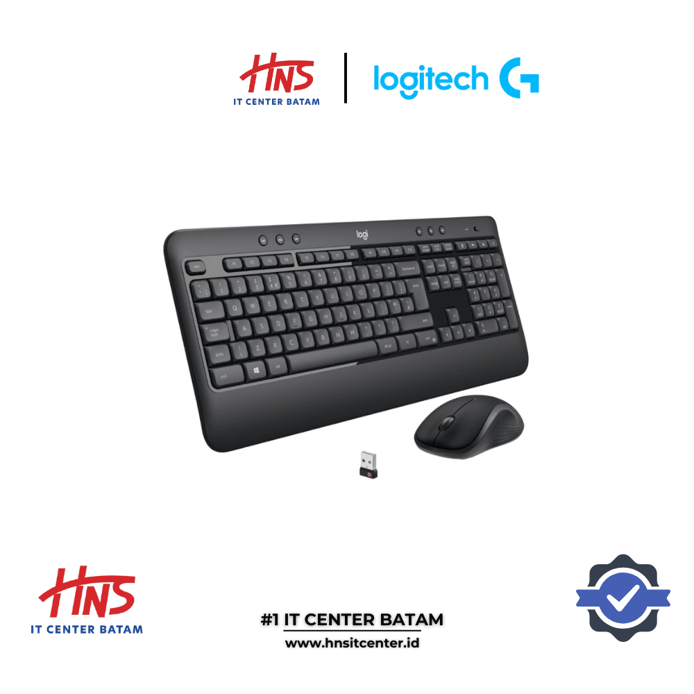 KEYBOARD MOUSE LOGITECH MK540 ADVANCED WIRELESS KEYBOARD & MOUSE COMBO