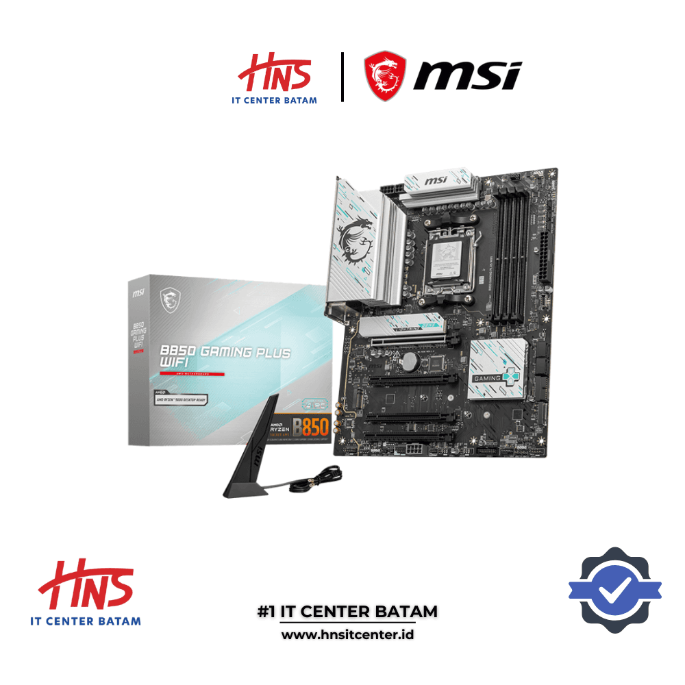 MOTHERBOARD MSI B850 GAMING PLUS WIFI AM5 DDR5 - ATX