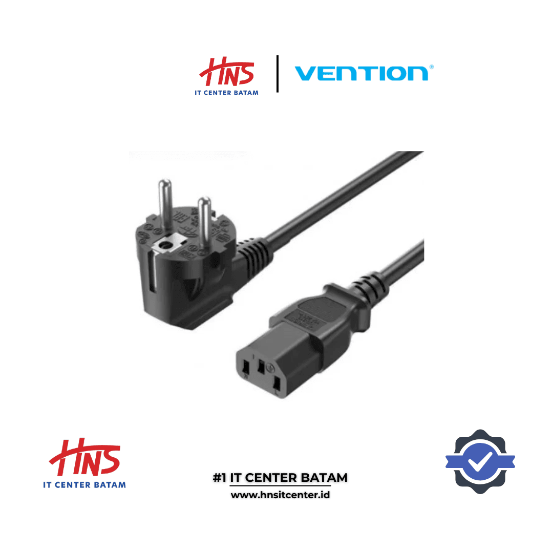 VENTION 3-Prong Power Cord 1.8M C13 Connector EU Plug (ZCJBAC)