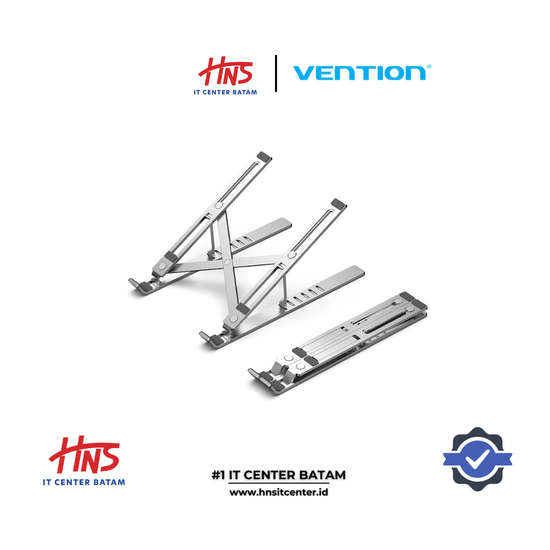 VENTION Foldable Laptop Stand Silver Aluminum Alloy Type (KDMI0)