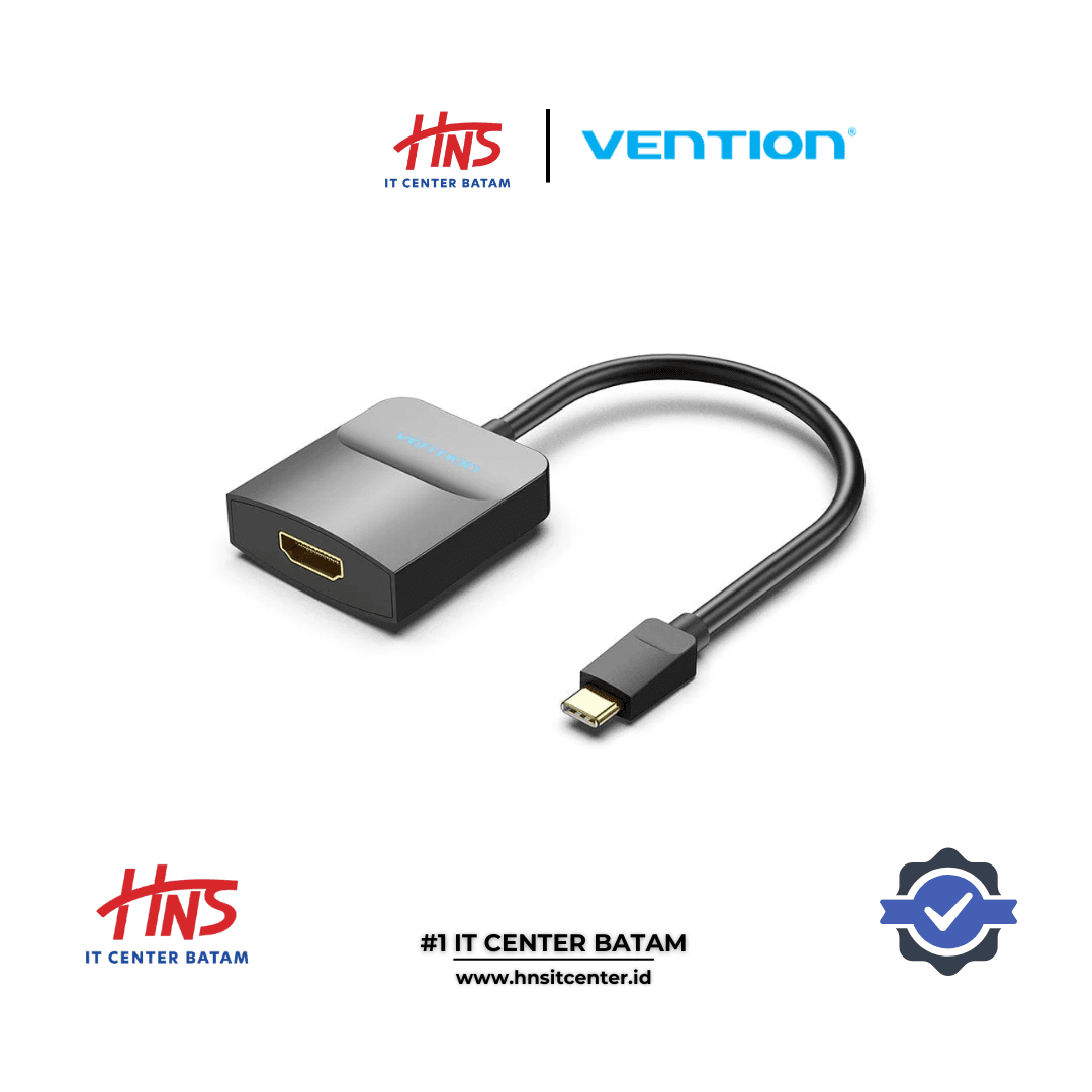 VENTION Type-C to HDMI Adapter 0.15M Black ABS Type (TDCBB)