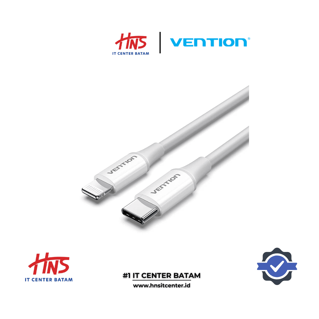 VENTION USB 2.0 C Male to Lightning Male 3A Cable 2M White (TASWH)