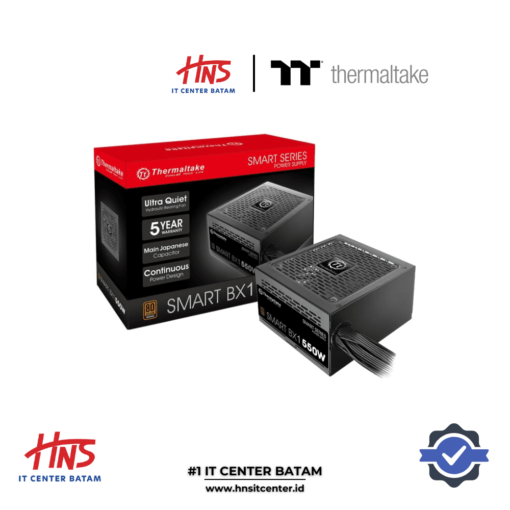 POWER SUPPLY THERMALTAKE SMART BX1 550W 80+ BRONZE - NON MODULAR