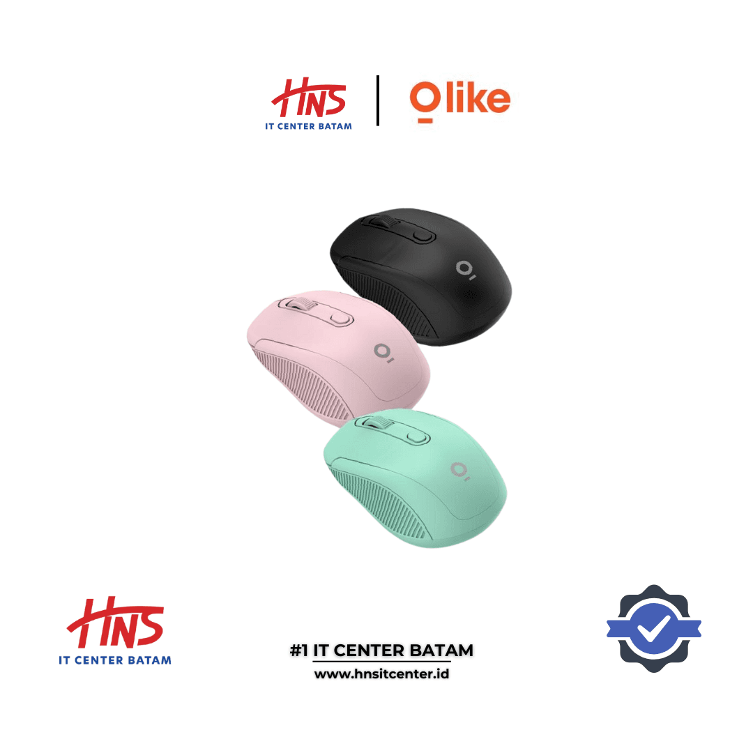 MOUSE OLIKE M2 WIRELESS OPTICAL MOUSE 2.4G KONEKSI
