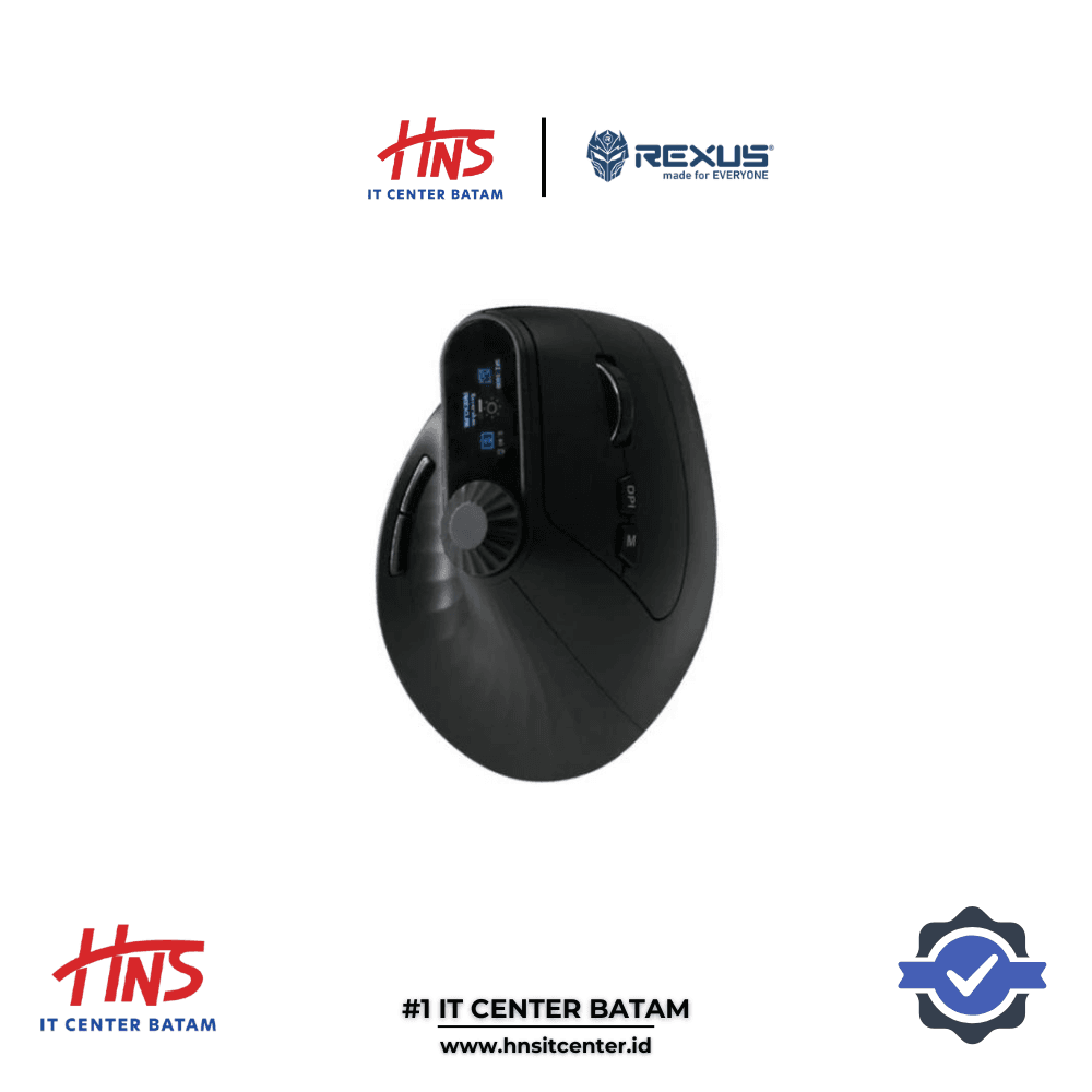 MOUSE REXUS CLIF PRO QV-280 ERGONOMIC MOUSE TRIPLE CONNECTION
