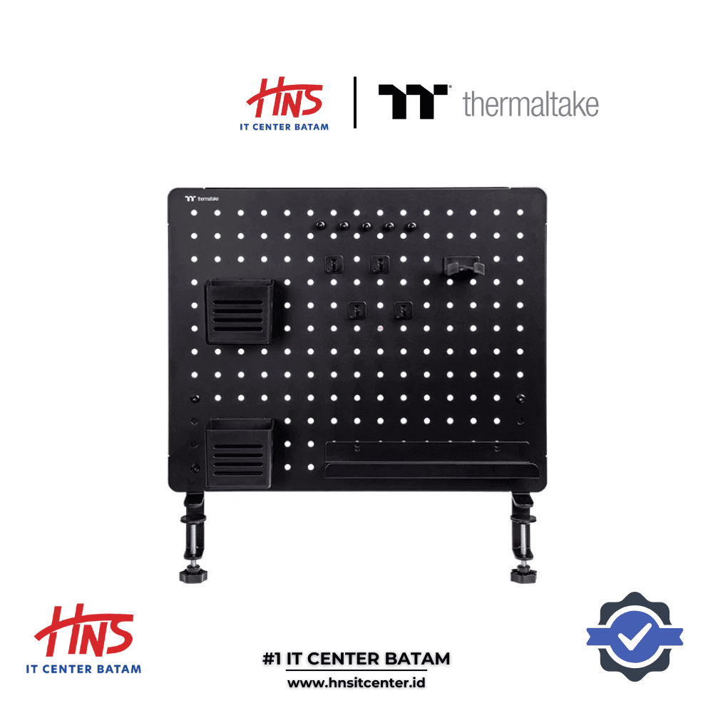 PEGBOARD THERMALTAKE LARGA SIZE GAMING DESK FOR CLAMP MOUNTING (GEA-GDP-DPLBLK-01)