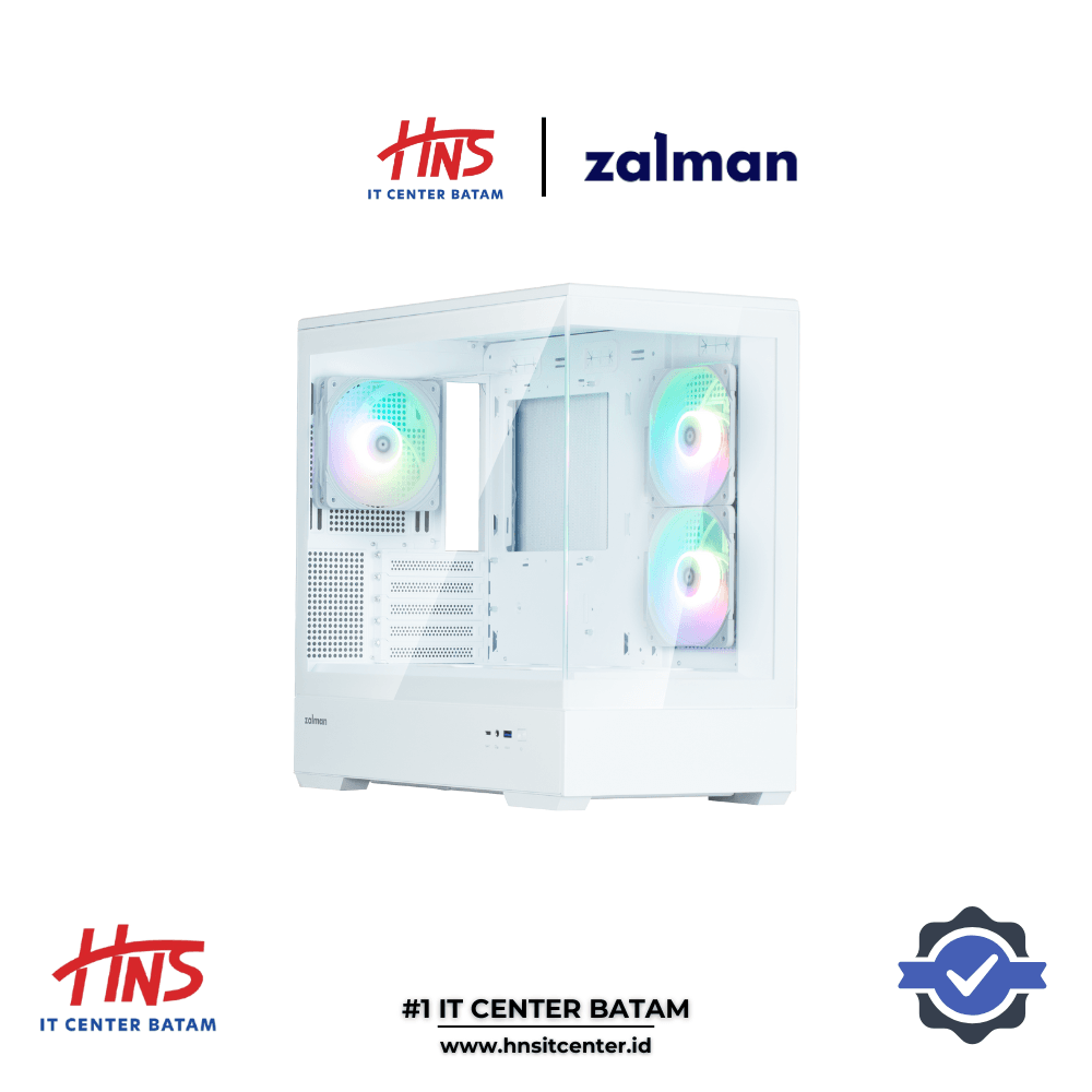 CASING ZALMAN P30 V2 MINI TOWER WHITE (Fan Included) - mATX