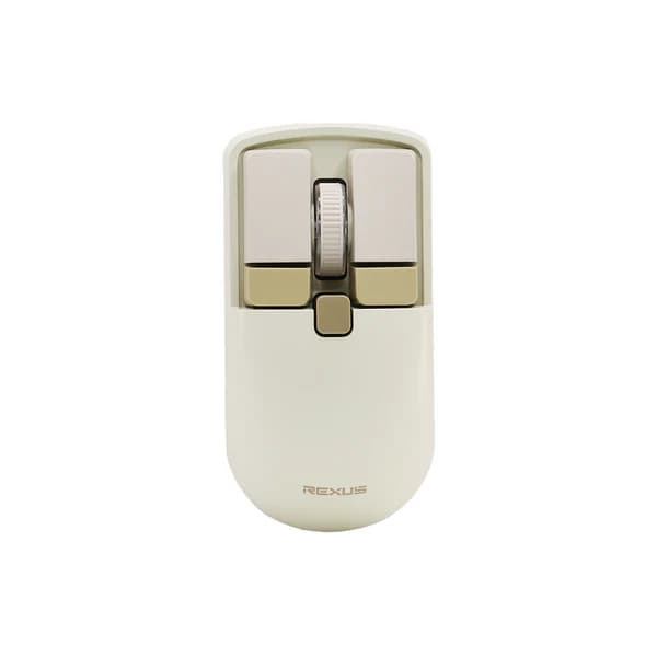 MOUSE REXUS QB400 OFFICE WIRELESS BLUETOOTH MOUSE — BEIGE