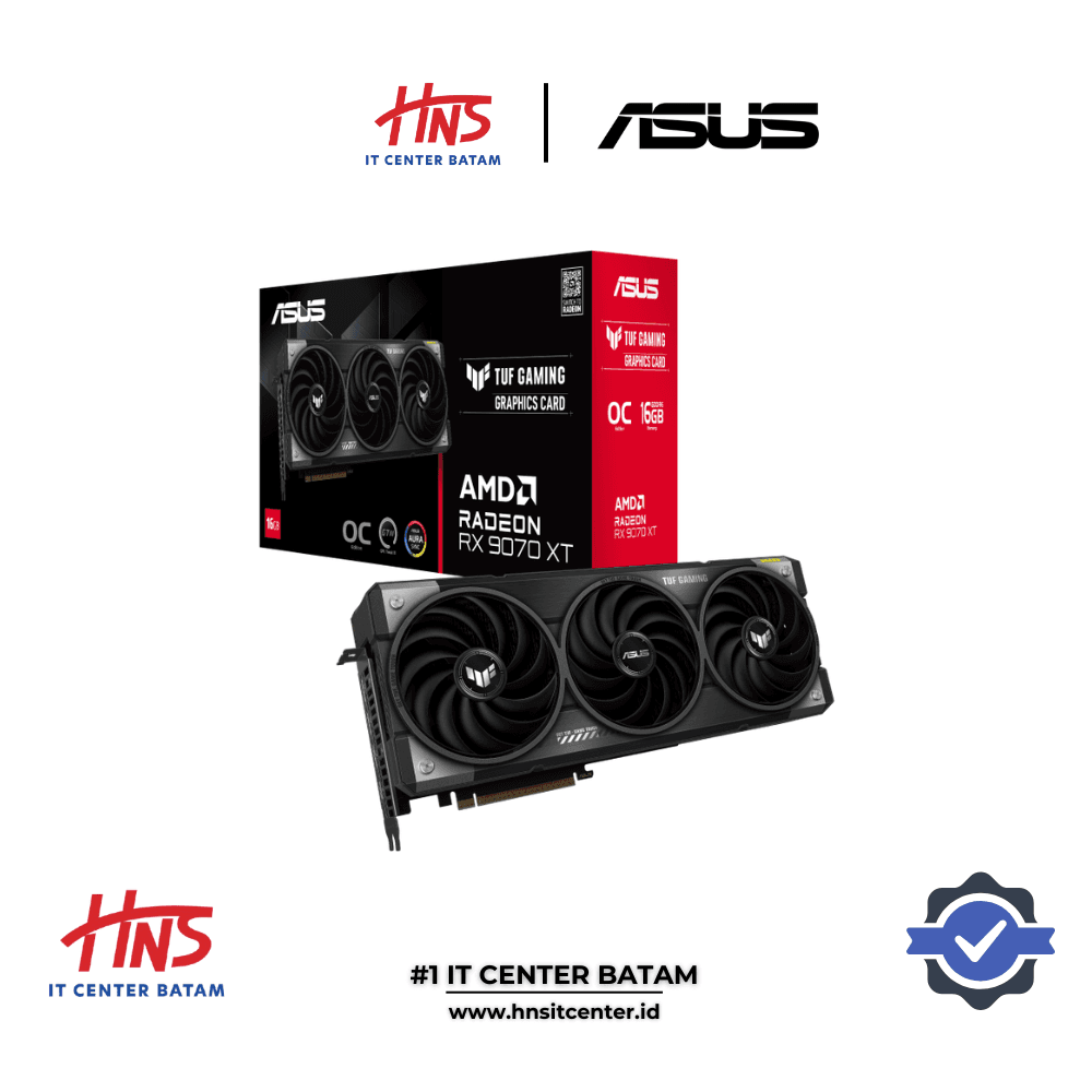 VGA CARD ASUS TUF RX 9070 XT 16GB OC EDITION GDDR6