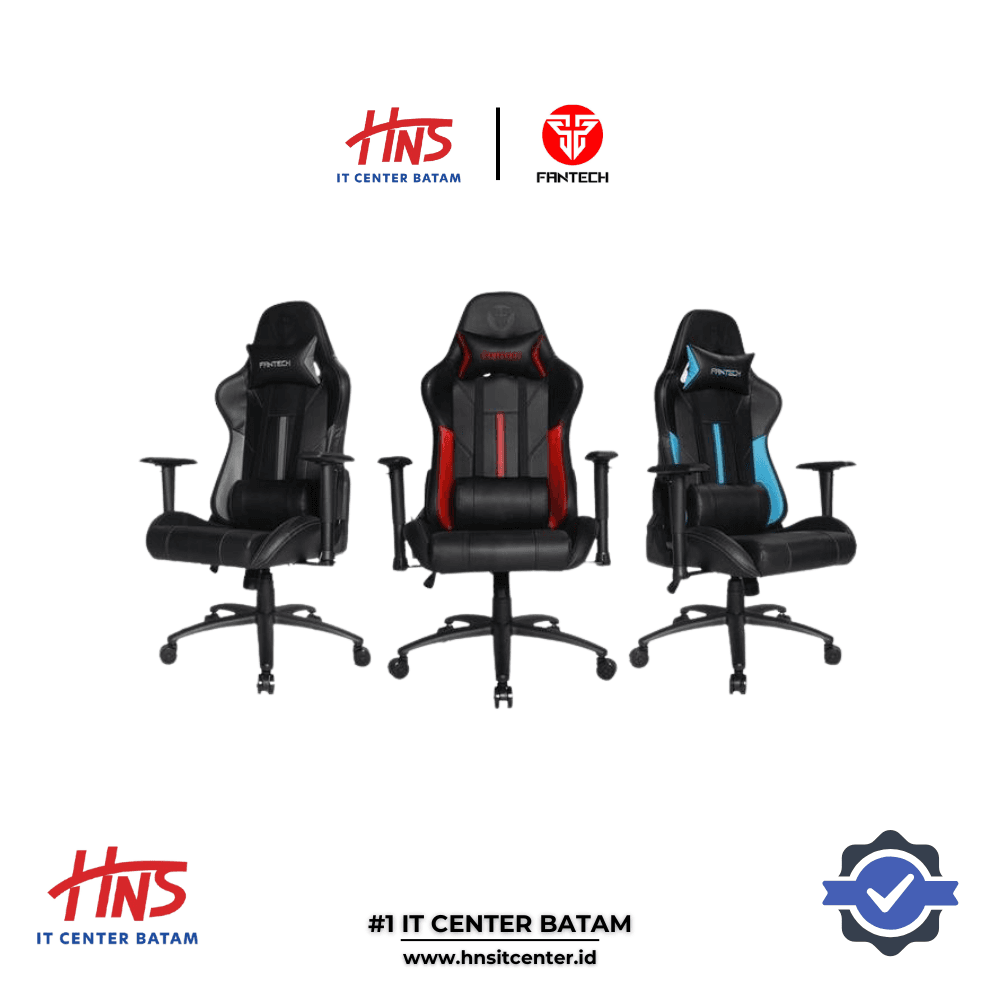 KURSI FANTECH KORSI GC-191 GAMING CHAIR ADJUSTABLE ARMREST