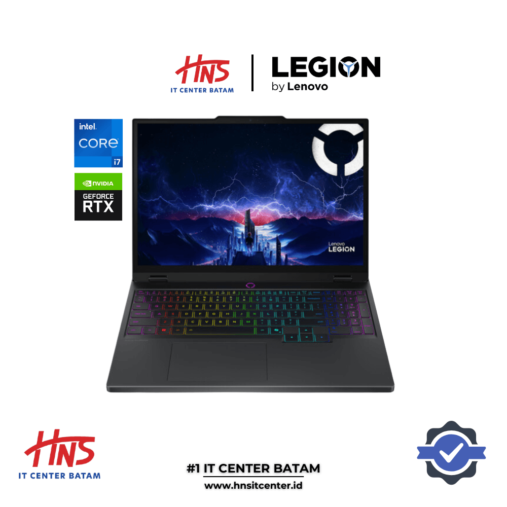 LENOVO LEGION 5 15IRX10 83LY00E9ID INTEL I7-13650HX 16GB 512GB RTX5050 8GB 15.3″ WIN 11 HOME + OHS 2024 + M365B
