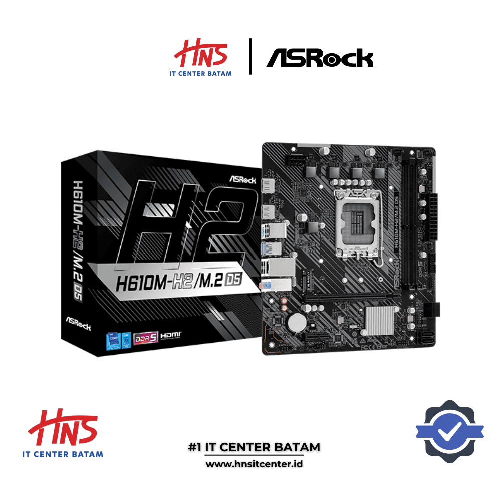MOTHERBOARD ASROCK H610M-H2/M.2 D5 LGA1700 DDR5 - mATX