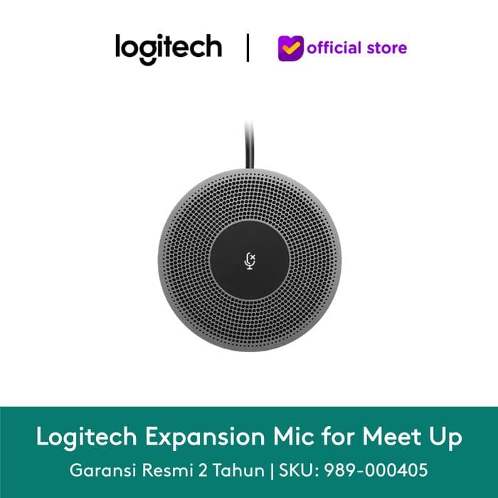 LOGITECH EXPANSION MIC FOR LOGITECH MeetUp - GARANSI RESMI 2 TAHUN