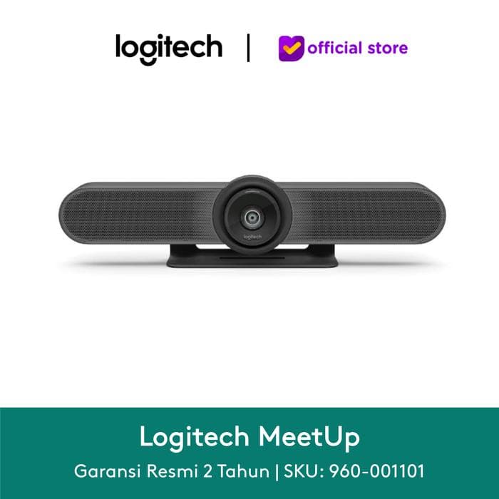 WEBCAM LOGITECH MeetUp VIDEO CONFERENCE GARANSI RESMI LOGITECH 2 TAHUN
