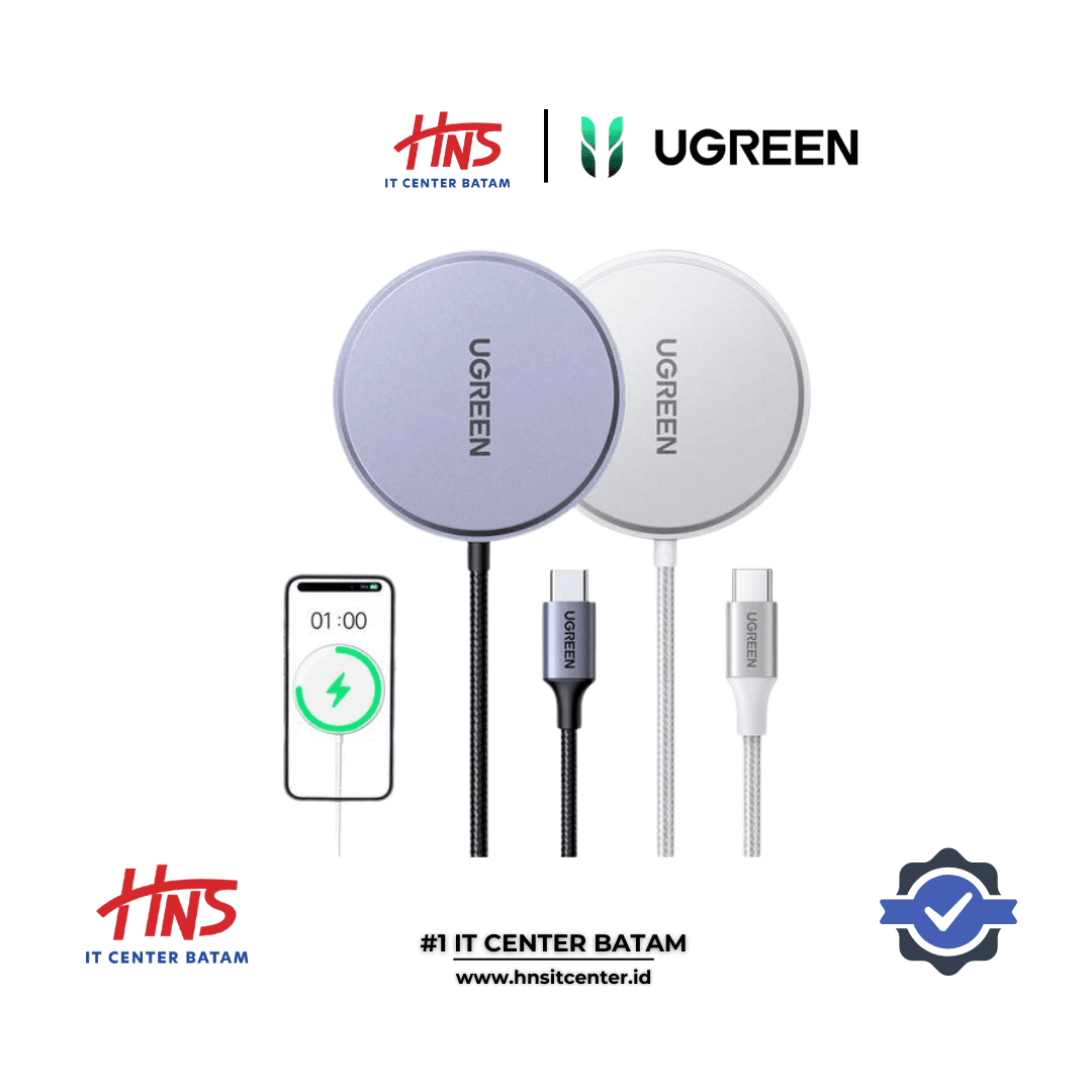 UGREEN KABEL CHARGER MAGSAFE Qi2 FOR IPHONE FAST CHARGING 15W 1.5M - (35565 & 55206)