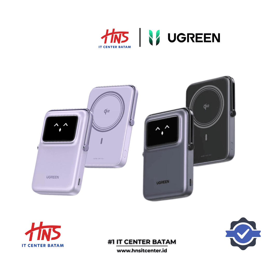 UGREEN Qi2 WIRELESS POWERBANK MAGNETIC MAGSAFE 10.000mAh 30W TYPE-C FAST CHARGING - (45329 - 45337)