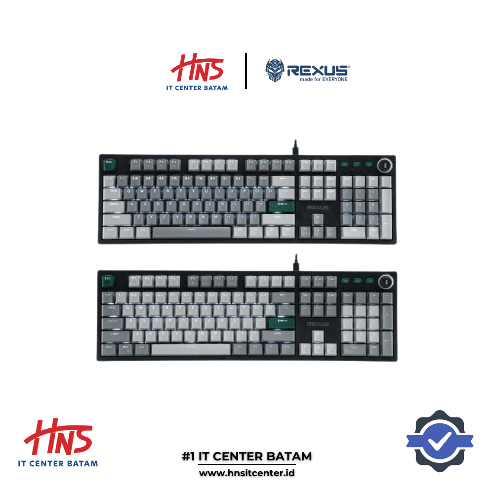 KEYBOARD REXUS HEROIC KX5 V2 MECHANICAL KEYBOARD FULL SIZE HOTSWAP SWITCH