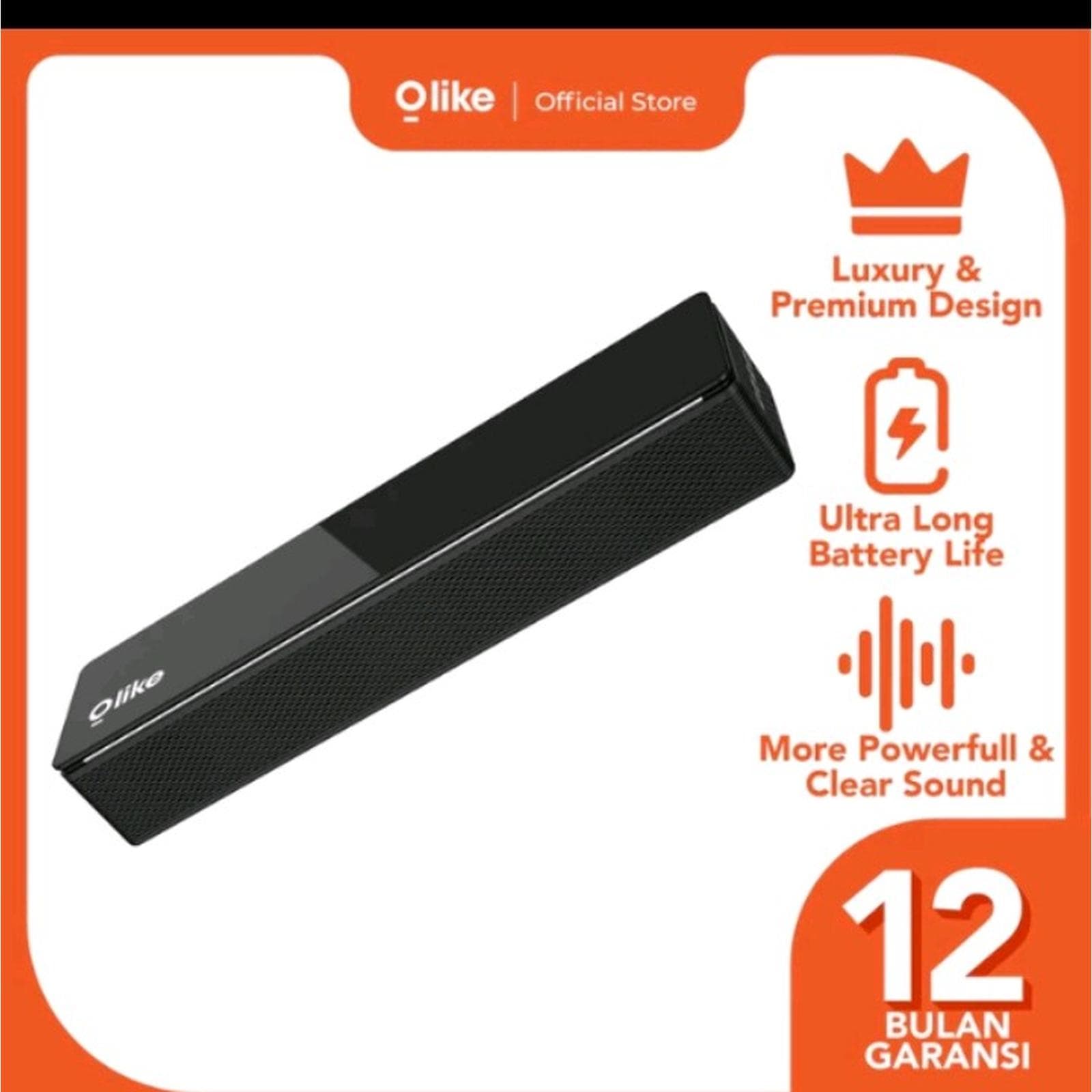 OLIKE SPEAKER S7 SOUNDBAR 10 HOURS BATTERY LIFE 1500mAh