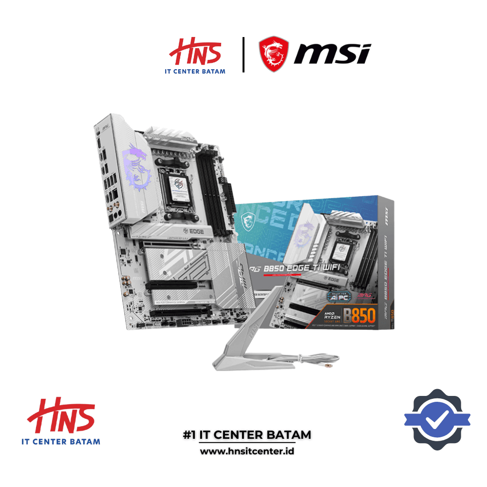 MOTHERBOARD MSI MPG B850 EDGE TI WIFI AM5 DDR5 - ATX