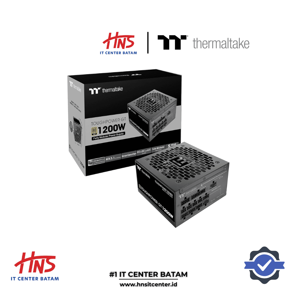 POWER SUPPLY THERMALTAKE TOUGHPOWER GT 1200W 80+ GOLD - FULL MODULAR