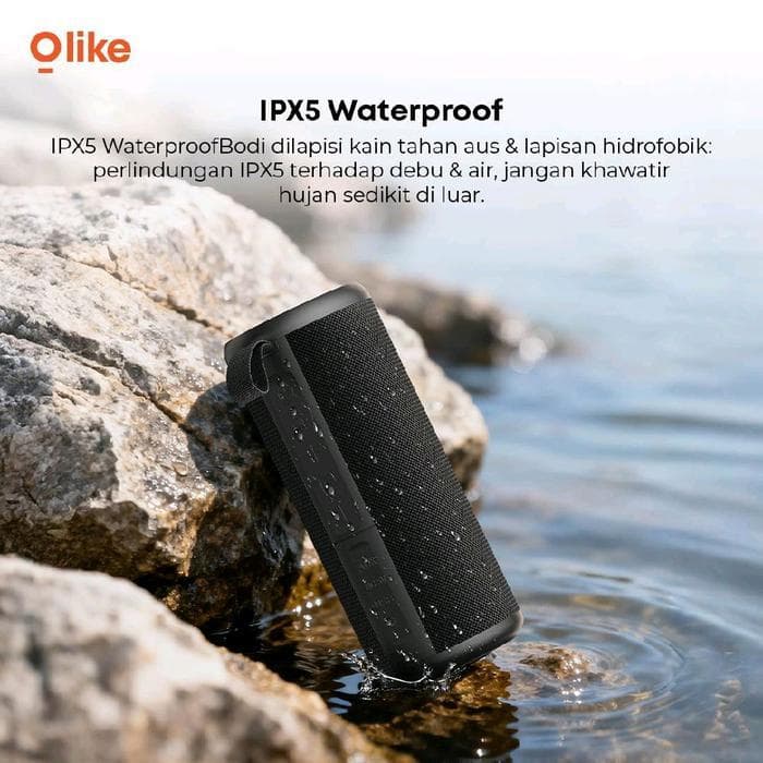 OLIKE SPEAKER SF12 WIRELESS PORTABLE BLUETOOTH 6.0 LED LIGHT 1800mAh