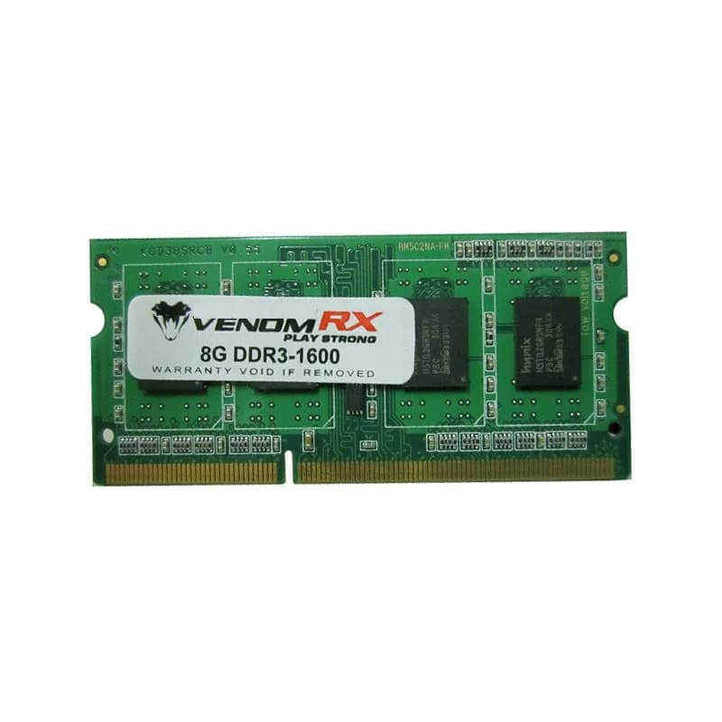 RAM NB DDR3 VENOMRX 8GB 1600MHZ