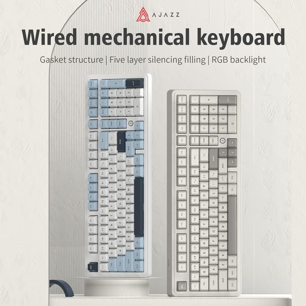 KEYBOARD AJAZZ AK980 WIRED MECHANICAL KEYBOARD GAMING RGB