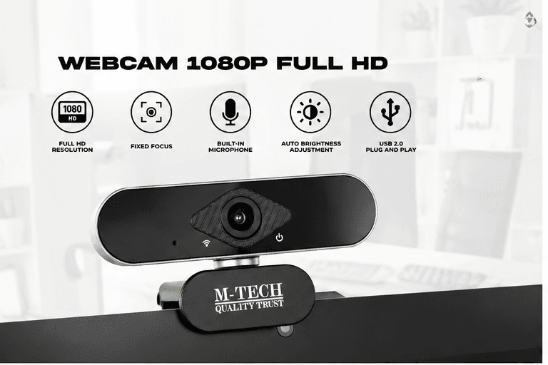 WEBCAM MTECH WB-350 1080P