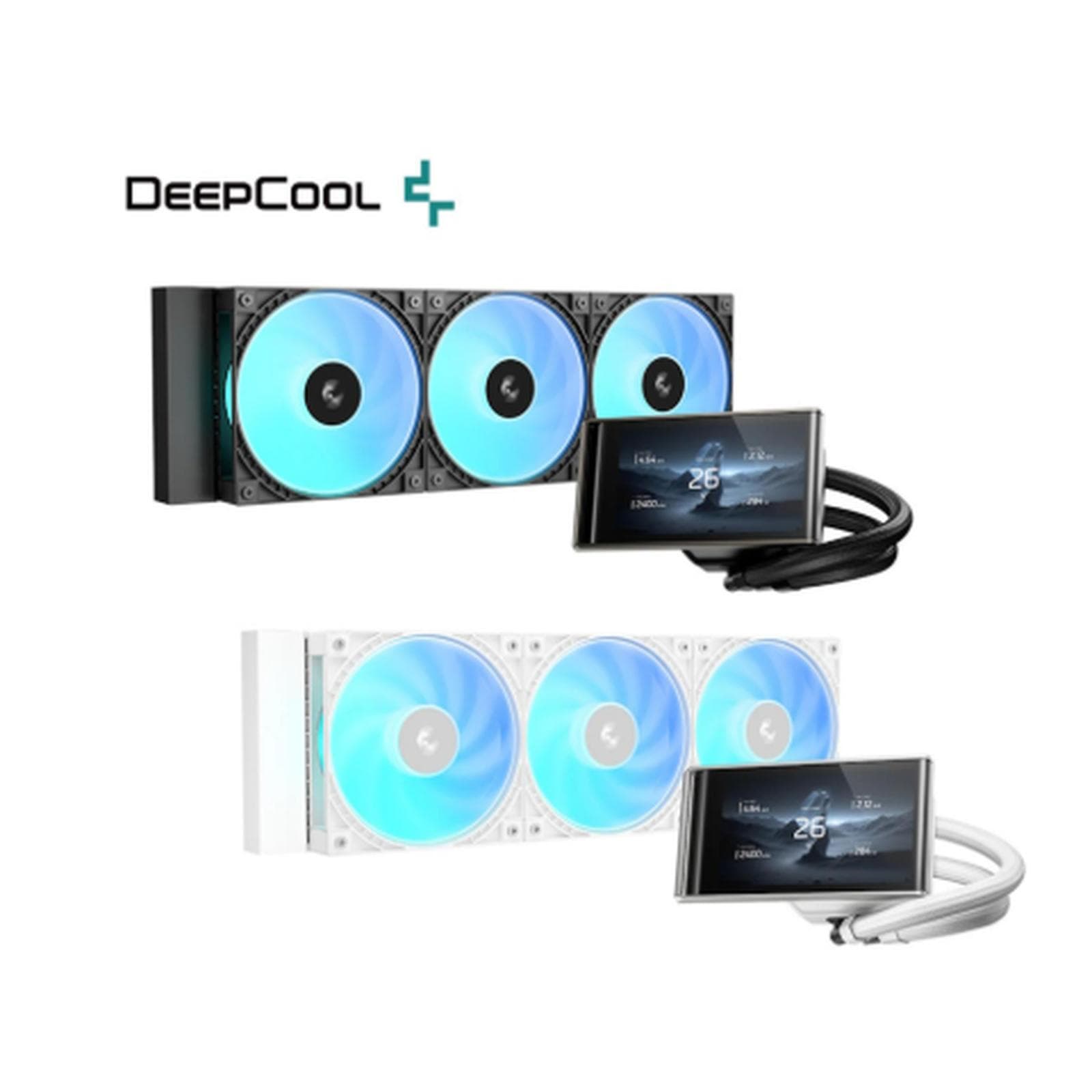 LIQUID COOLER DEEPCOOL LT360 VISION ARGB LCD