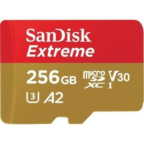 MICRO SD 256GB SANDISK EXTREME V30 SDSQXAV-256G-GN6MN
