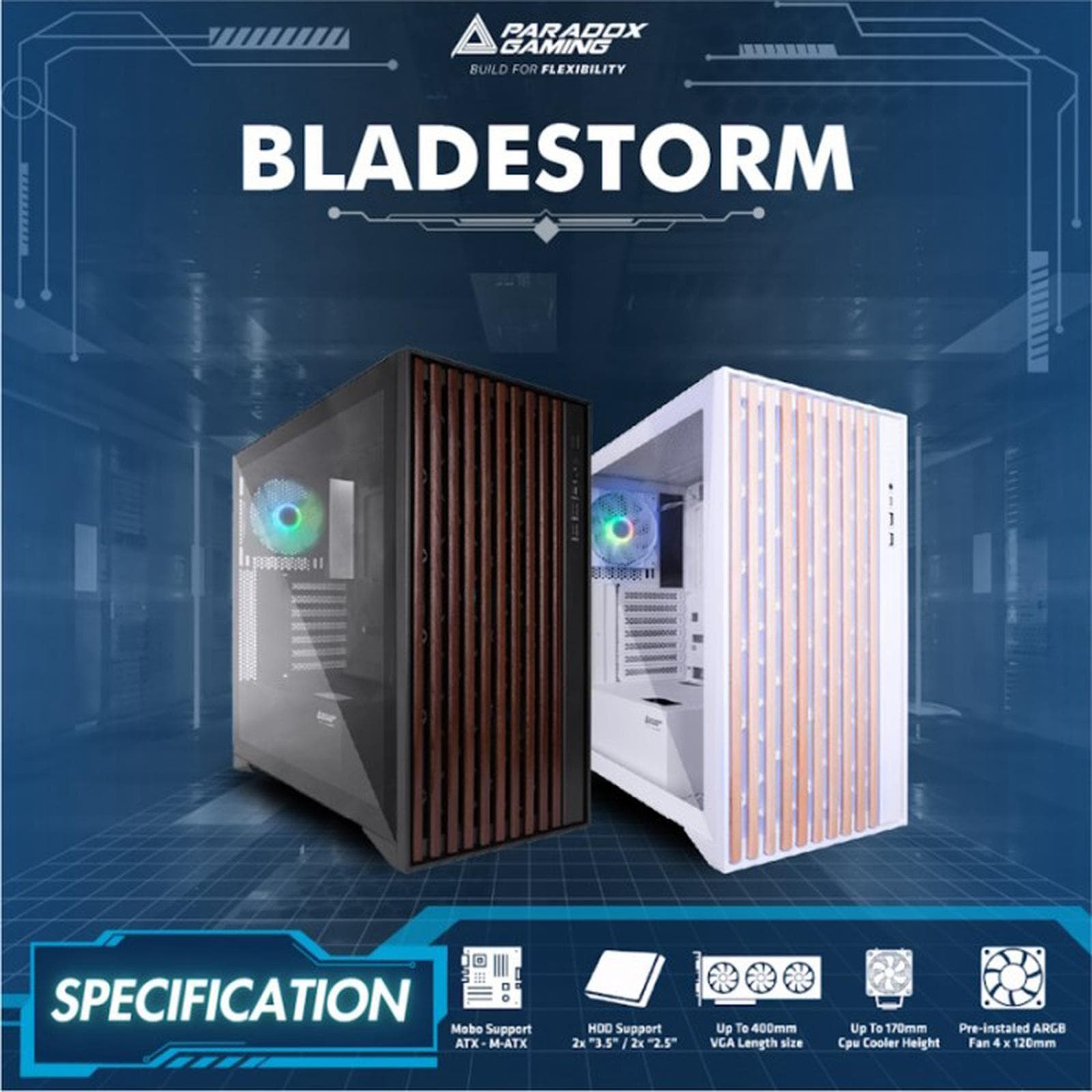 CASING PARADOX BLADESTORM - ATX