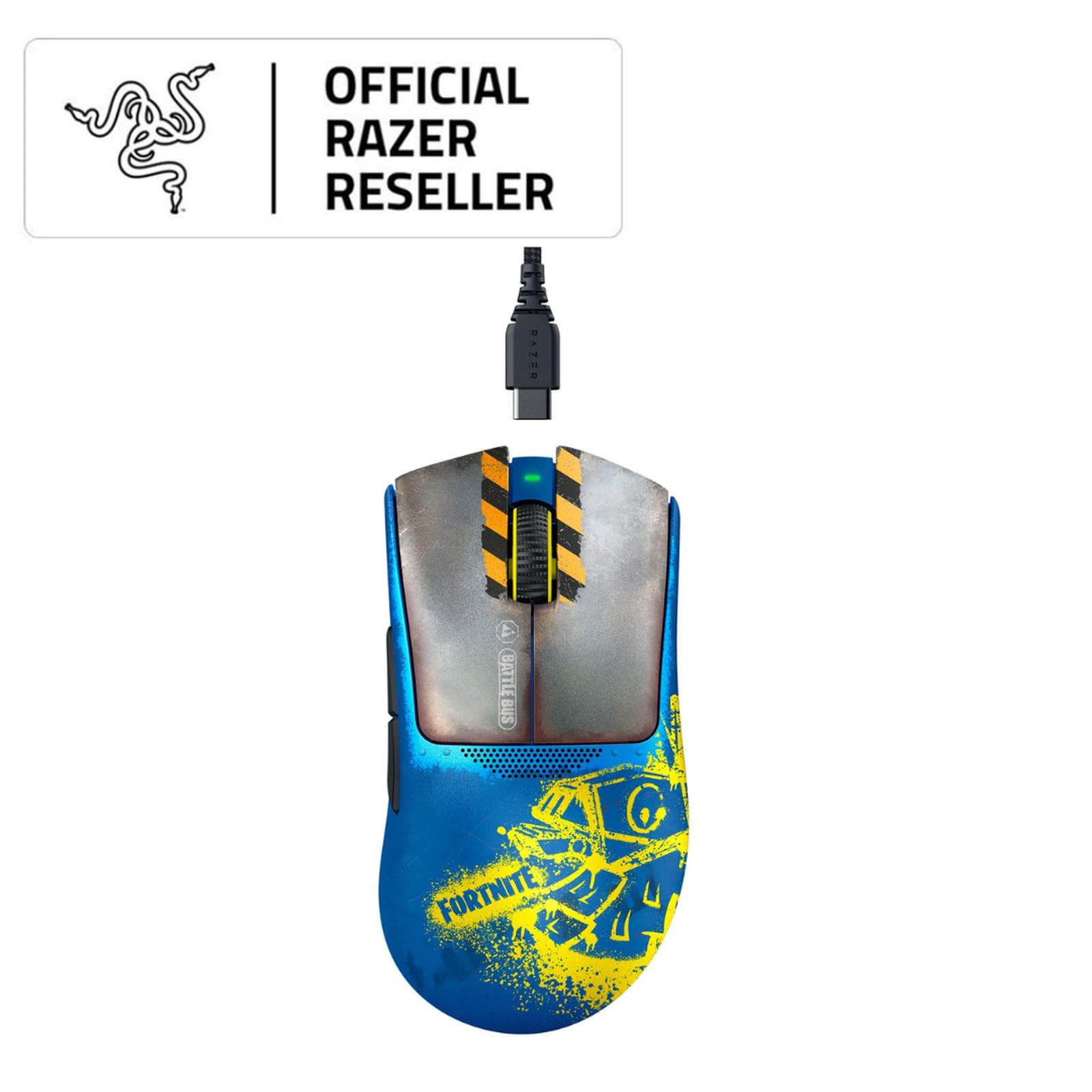 MOUSE RAZER DEATHADDER V3 PRO FORTNITE EDITION