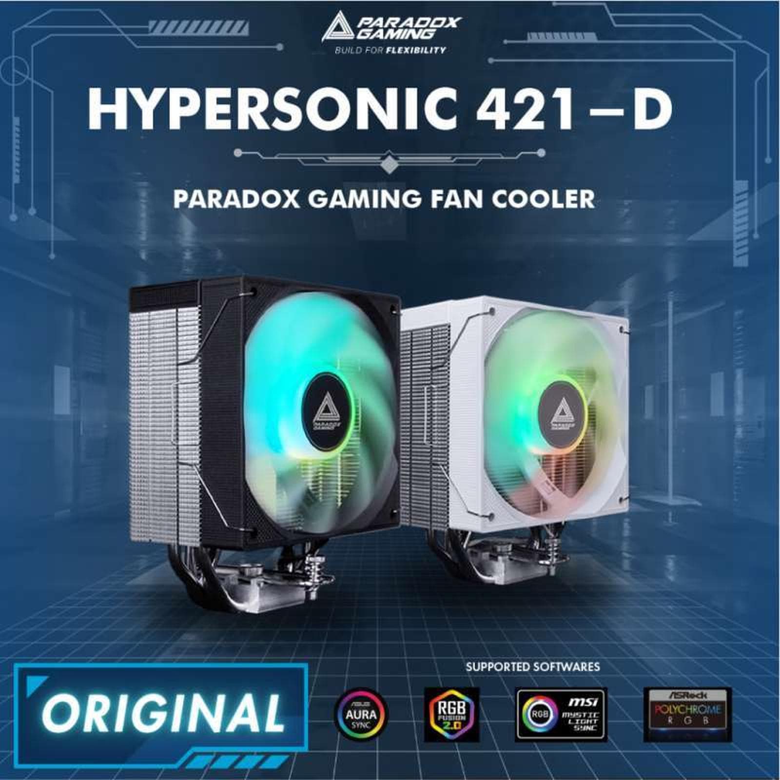 FAN PROCESSOR PARADOX GAMING HYPERSONIC 421-D ARGB