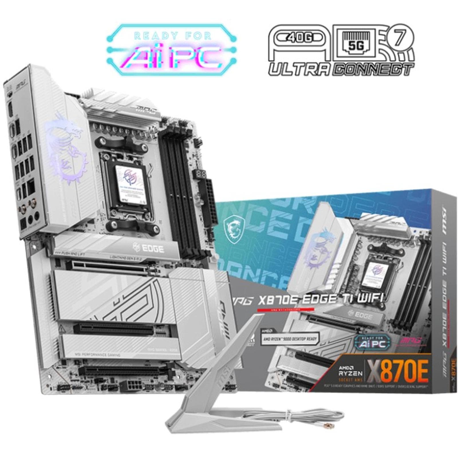 MOTHERBOARD MSI MPG X870E EDGE TI WIFI DDR5 AM5